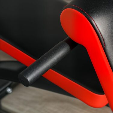 Спортивна лава SPORTNOW, складана, для дому, до 300 кг, сталь, чорна