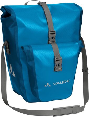 Велосумка VAUDE Aqua Back Plus Single 25 л, водонепроникна, для заднього багажника, проста установка, Німеччина, колір Icicle