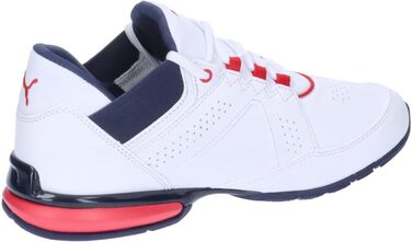 Чоловічі кросівки PUMA Enzin SL V2 для бігу та вулиці (43 EU, білий, червоний, темно-синій)