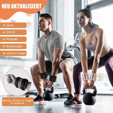 Набір манжет для ніг та рук 1.8 кг (0.9 кг кожна) для фітнесу, кардіо та силових тренувань. Манжети для ніг та рук, 1.8 кг.