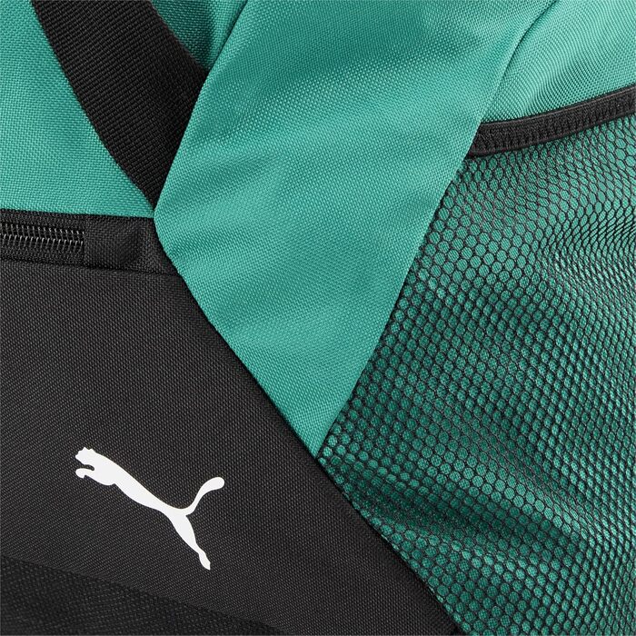 Спортивна сумка PUMA teamGOAL L, унісекс, зелено-чорна, універсальний розмір