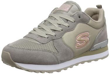 Кросівки Skechers OG 85-Goldn Gurl Natural Suede Mesh Nylon Coral Trim, розмір 42 EU