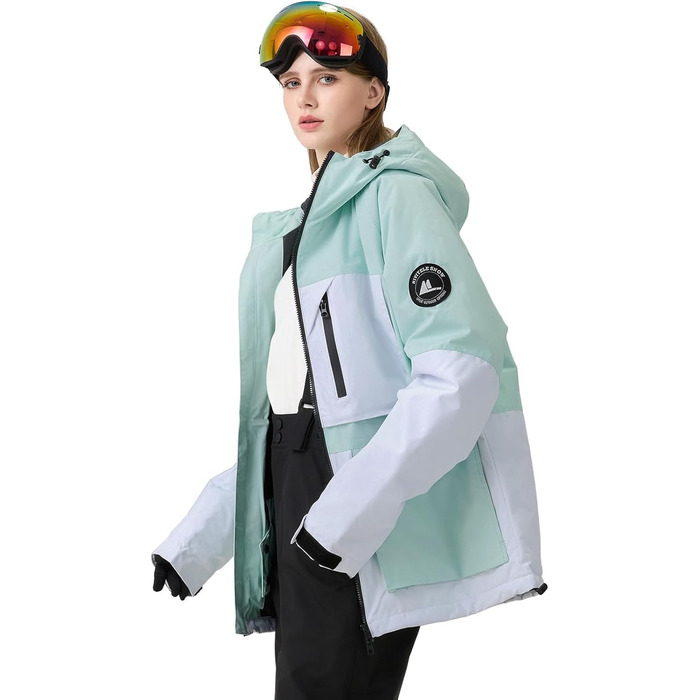 Комплект гірськолижний HOTIAN Daen: куртка та штани, водонепроникний, вітронепроникний, для сноубордингу та лижного спорту (M, 167 GR+WT)