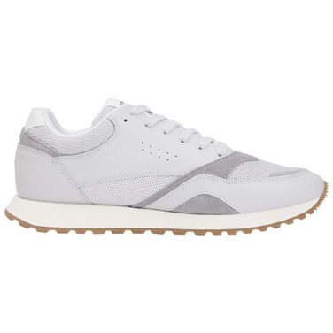 Чоловічі кросівки Tommy Hilfiger Runner New Eva Mix зі шкіри, білі, розмір 45 EU