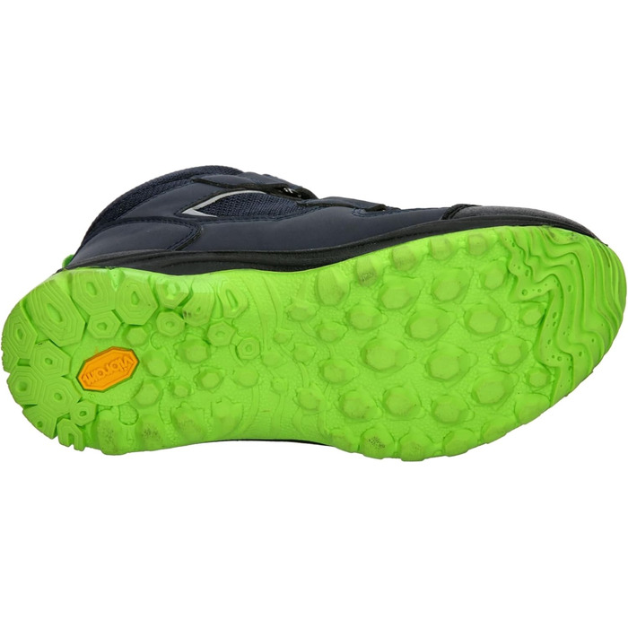 Дитячі кросівки Brütting VCross-L для бігу, 39 EU, блакитний та лимонний