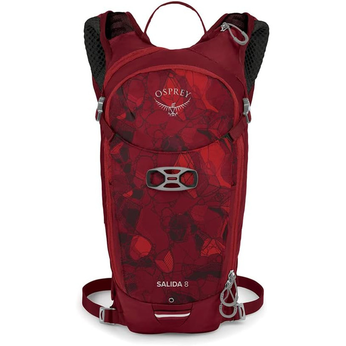 Велосипедний рюкзак Osprey Salida 8, червоний, для жінок