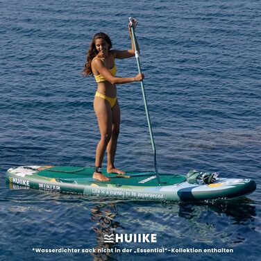 Надувна SUP-дошка HUIIKE з аксесуарами, для сап-серфінгу, підвищена стійкість