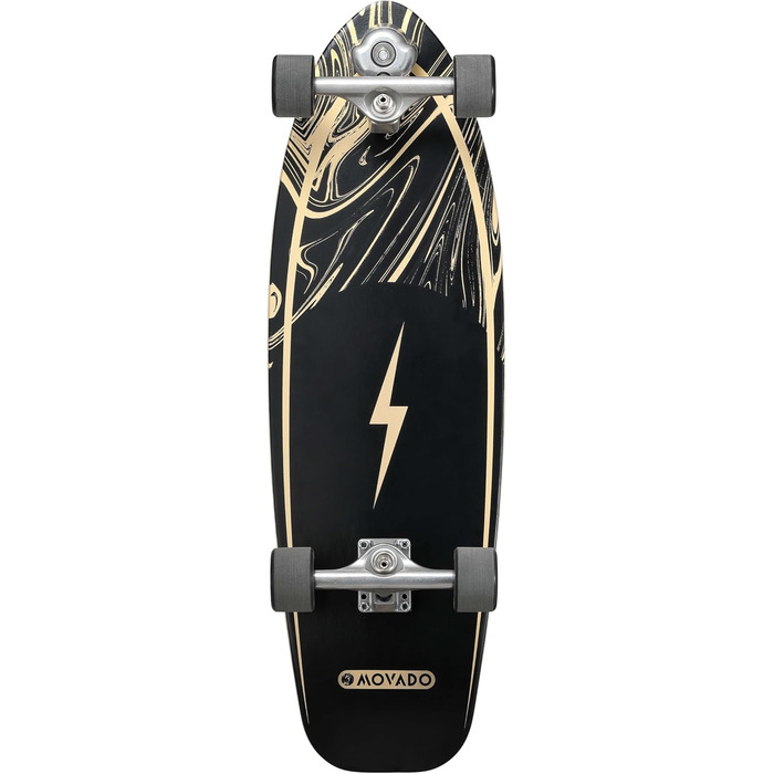 Лонгборд STAR SCOOTER Surf Skateboard Vintage Retro Cruiser, швидкісний, підшипники ABEC-11, унісекс, комплект