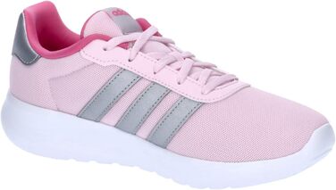 Дитячі кросівки Adidas Lite Racer 3.0 - унісекс, розмір 36 2/3 EU, колір: рожевий, сріблястий