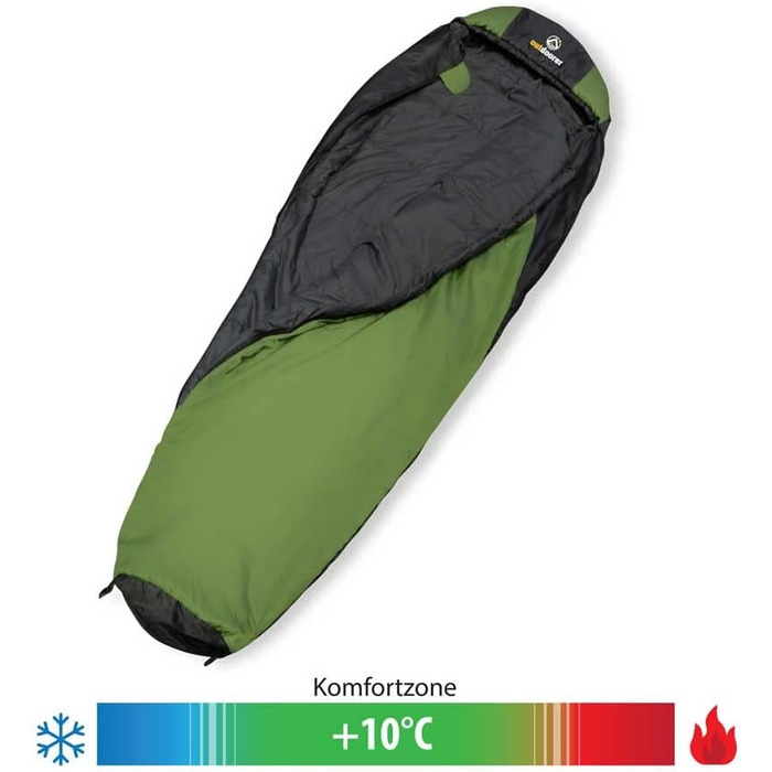 Спальний мішок Trek Night outdoorer - легкий, теплий, компактний для трекінгу