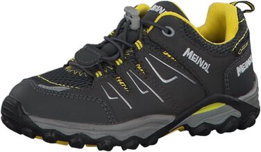 Дитячі трекінгові черевики Meindl Alon Junior GTX (32 EU, графітовий жовтий)