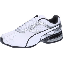 Кросівки жіночі PUMA Tazon 6 для тренувань, 42.5 EU, білий, сріблястий, чорний