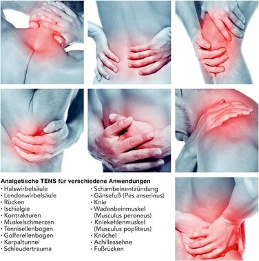 TESMED Trio 6.5: Електричний м'язовий стимулятор з USB-зарядкою - 36 програм, 40 рівнів інтенсивності, 4 електроди - EMS, TENS та масаж для фітнесу та зняття болю