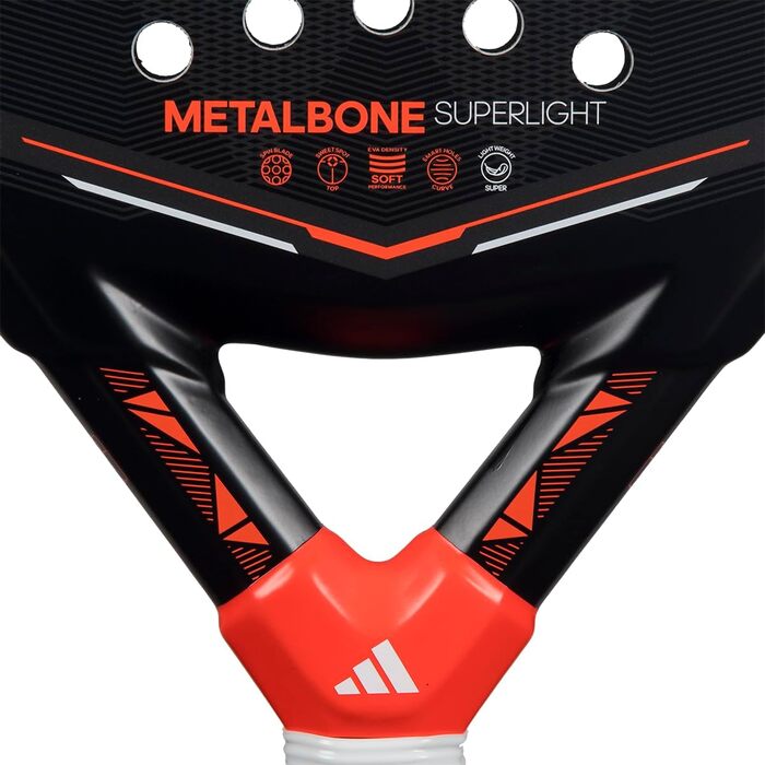 Ракетка для падел Adidas Metalbone Superlight, чорна - професійна, легка, для гри в падел