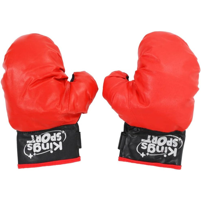 Набір для боксу для дітей від vidaXL: боксерський мішок, рукавички, стійка, регульована висота 87-120 см