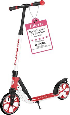 Самокат HUDORA BigWheel 205 Advanced FC Bayern München, алюмінієвий, до 100 кг, складаний, для дітей, підлітків і дорослих