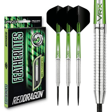 Дарти RED Dragon Featherlite Tungsten 10г, 12г, 17г, 18г, 19г з пір'ям та стрижнями - Набір