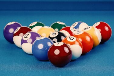 Преміум кулі для більярду Robertson Pool 57,2 мм, турнірний стандарт, з безкоштовним більярдним набором
