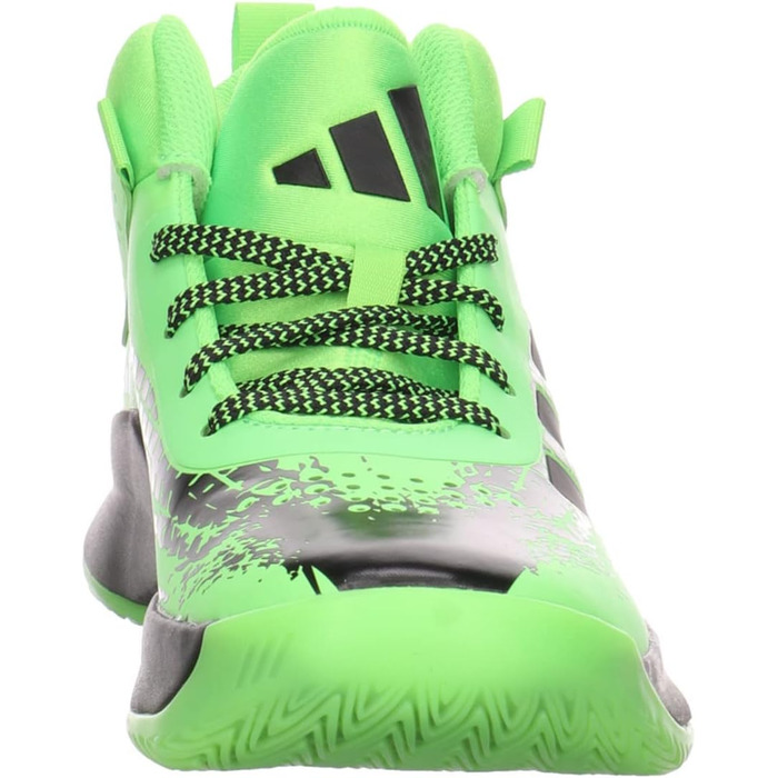 Кросівки баскетбольні adidas Cross Em Up 5 Wide для дітей та дорослих, Team Solar Green/Core Black, 40 EU