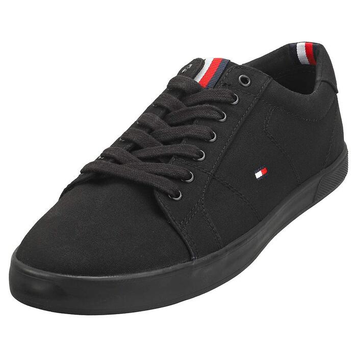 Чоловічі кеди Tommy Hilfiger Vulcanized Sneaker, чорні (розмір 41 EU)