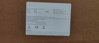 Складний круглий кемпінговий стіл AGEM Flatbar для пікніка та пляжу 71x62 см