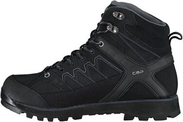 Чоловічі трекінгові черевики CMP Moon Mid Trekking Shoe WP, 43 EU, чорні