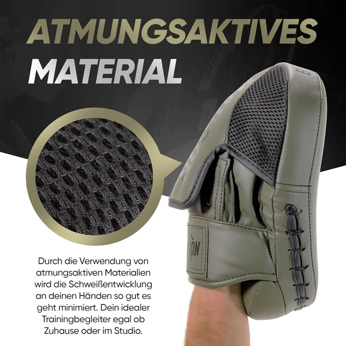 MADGON Боксерські рукавички-лапи для ударів, 1 пара, чорно-білі, для боксу, MMA, кікбоксингу, Taekwondo