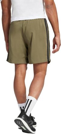 Чоловічі спортивні шорти adidas Performance Essentials Three Stripes (L Tall, Olive Green/Black)