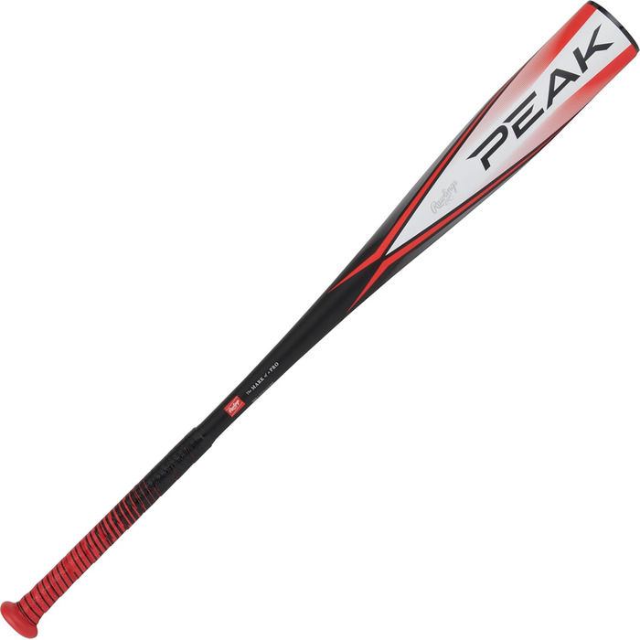Бейсбольна бита Rawlings Peak - США, сплав, діаметр 2 5/8 дюйма, Drop -10/-11, 1 шт.