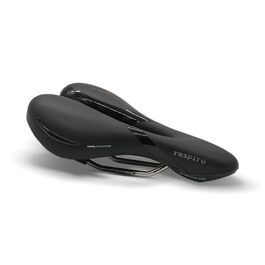 Велосідель Selle Royal Respiro Moderate Stracciatella, чорний, 277x182 мм - комфортне сідло для велосипеда