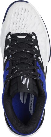 Кросівки Skechers Nexus для чоловіків, баскетбольні, сірі та зелені (42 EU, білий/синій)