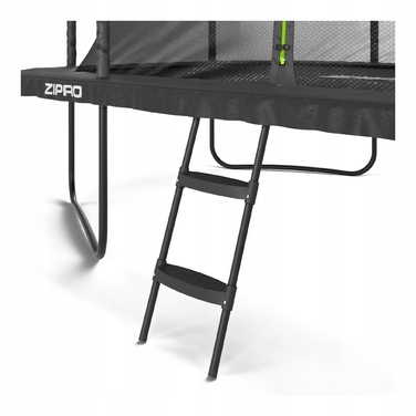 Дитячий садовий батут Zipro прямокутний із внутрішньою сіткою, 8FT x 12FT