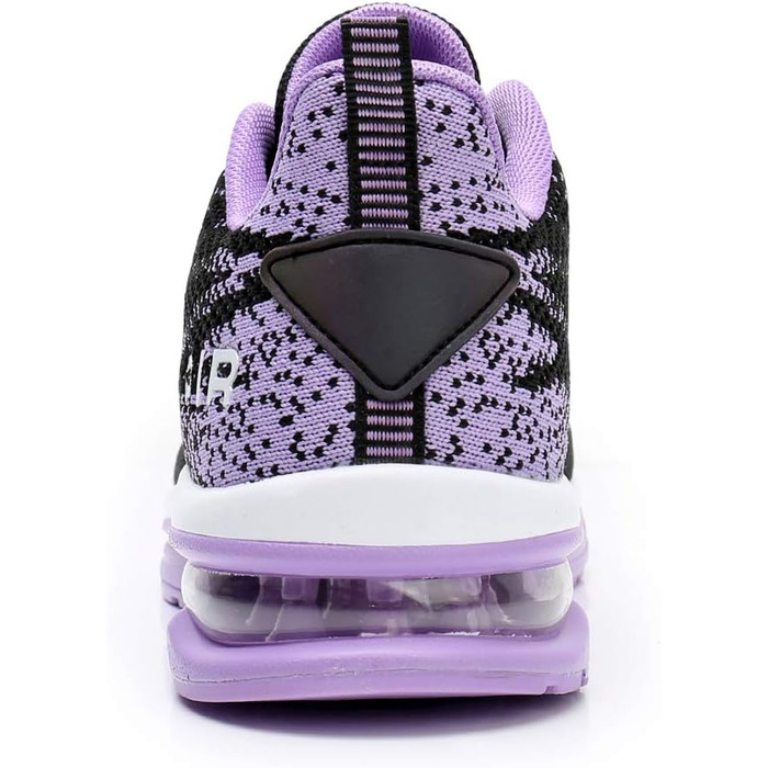 Жіночі кросівки для бігу AFFINEST: дихаючі, з антиковзанням, легкі, амортизуючі, сітчасті, чорно-фіолетові (36 EU)