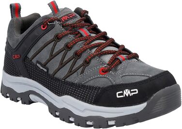 CMP Rigel - дитячі трекінгові півчеревики для туризму (7 UK, сірий Ferrari)