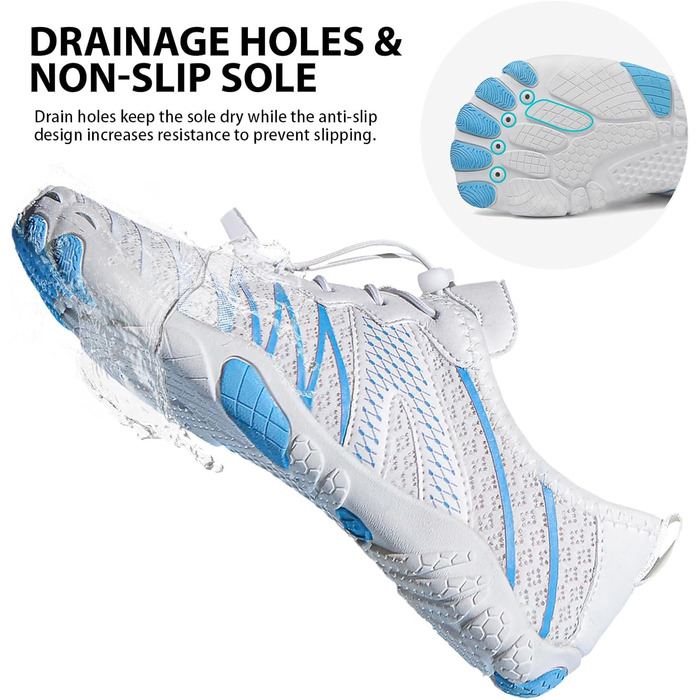 Чоловічі та жіночі шкарпетки-мокасини для плавання та відпочинку на пляжі, швидковисихаючі, антиковзаючі, розмір 36-47