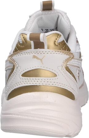 Кросівки PUMA Milenio Tech для жінок, 38 EU, Vapor Gray, Puma Gold, Warm White