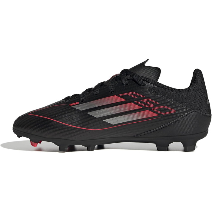 Дитячі футбольні бутси Adidas F50 League FG/MG, 29 EU, чорний/металік/червоний