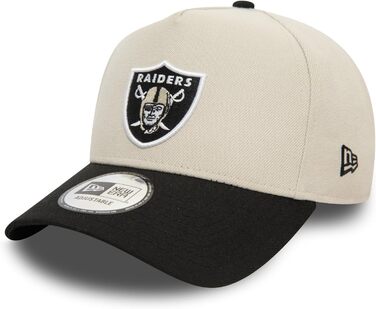 Кепка New Era NFL Las Vegas Raiders з регульованим розміром, бейсболка Trucker, вигнутий козирок, логотип команди