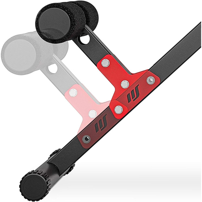 Тренажер для спини та пресу Marbo Sport MH-L116 2.0, гіперекстензія, європейського виробництва