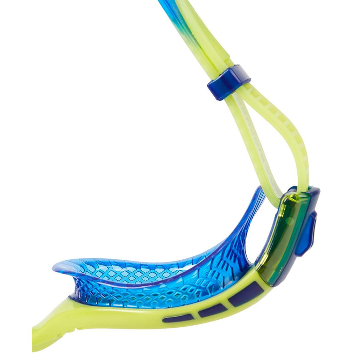 Окуляри для плавання Speedo Futura Bio Fuse Flexi Seal (унісекс, дитячі/юніорські) - Surf Blau/Limetten Grün/Bondi Blau
