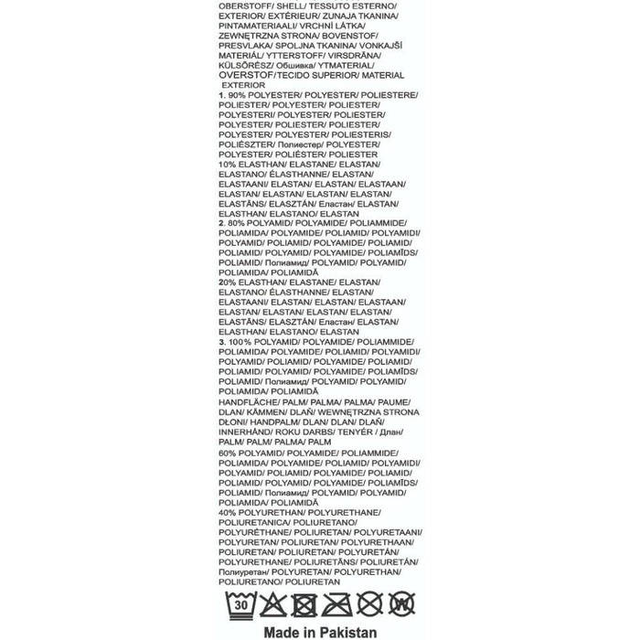 Фінґерлеси велорукавички для чоловіків M чорного кольору – Легкі, з гелевою підкладкою, неслизькі