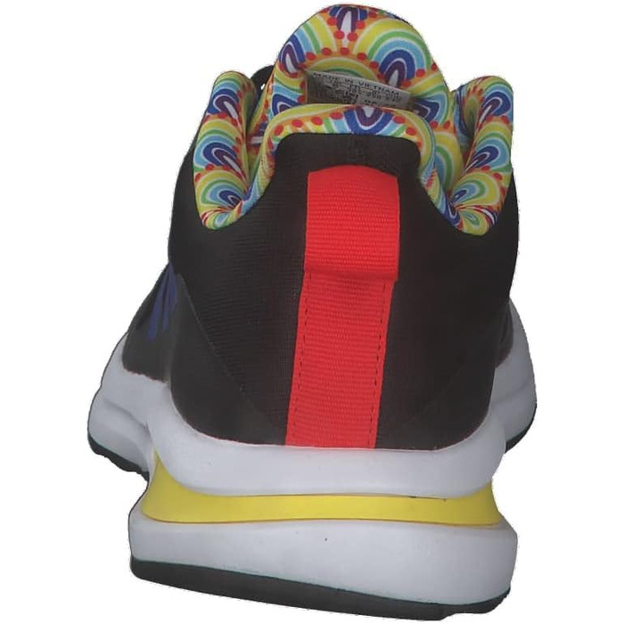 Кросівки Adidas Fortarun K для хлопчиків, розмір 38 2/3 EU, чорний/королівський синій/жовтий