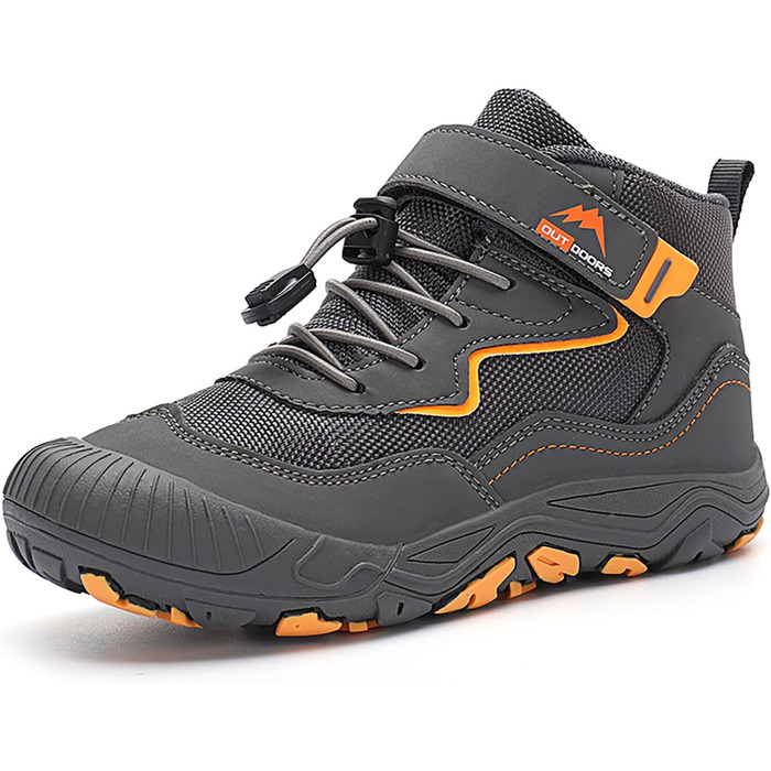 Дитячі трекінгові кросівки Barfußschuhe K005 сірого кольору, 30 EU