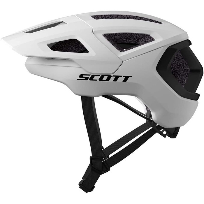 Велошолом Scott TAGO Plus MIPS для MTB, біло-чорний, розмір L (59-61 см), 2024