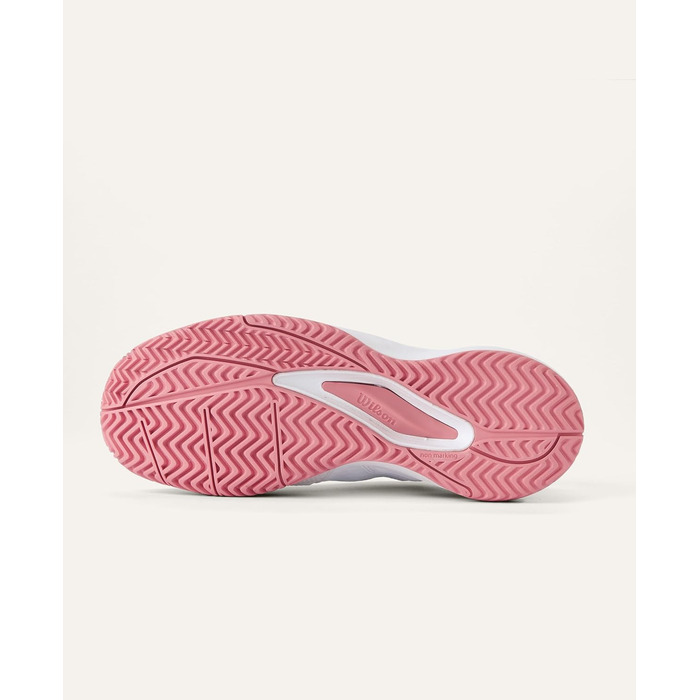 Тенісне взуття Wilson Rush Pro Ace для дітей та дорослих, білий/mauveglow, 39 1/3 EU