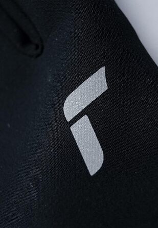 Дитячі рукавички Reusch Softshell чорні/сріблясті, сенсорні (Touchscreen), модель 7702, розмір 4