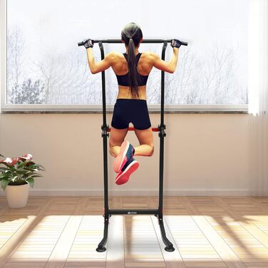 Кімнатна турнік-стінка Power Tower для дому та фітнесу, турнік, бруси, стінка для віджимань