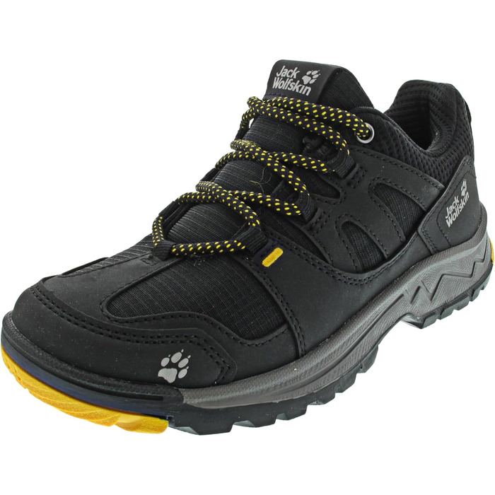 Черевики трекінгові Jack Wolfskin Wolf Hiker Low K, чорні, 36 EU