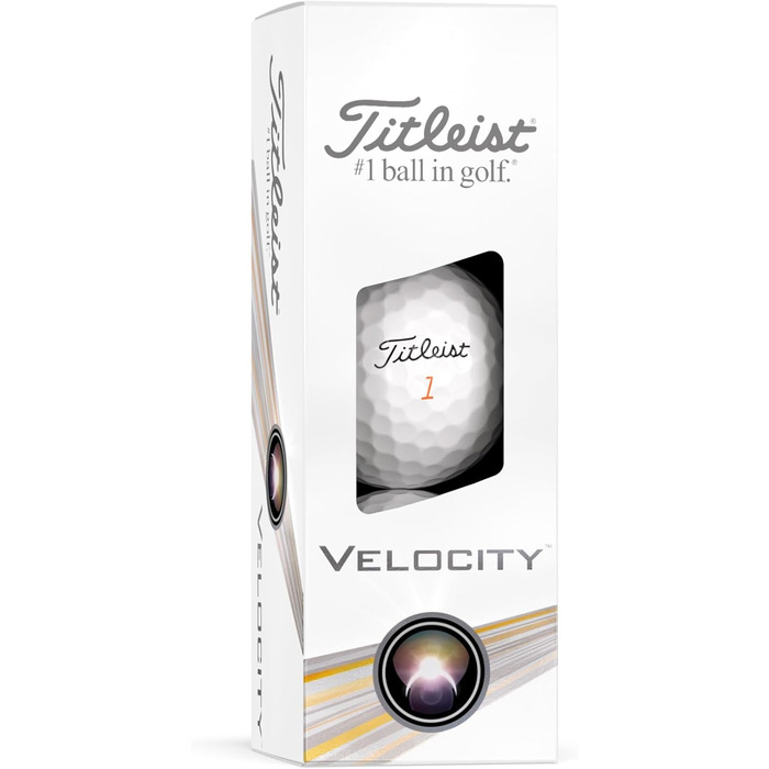 Гольф-м'яч Titleist Velocity, 12 шт, білий