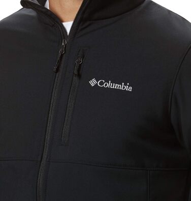 Чоловіча куртка-софтшелл Columbia Ascender з переднім молнією, чорна, розмір XL